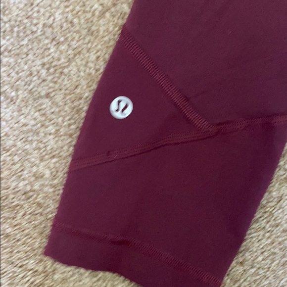 Size 2 Lululemon pants red - Picture 5 of 5